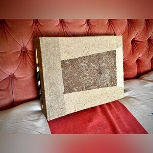 Handmade Hardcover Vintage Scrapbook / Photo Album - Made with Handmade Paper